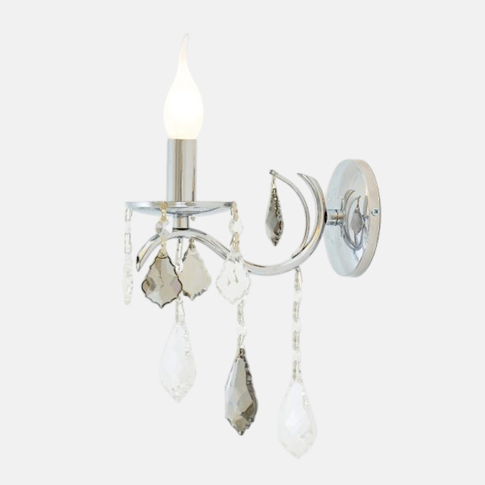 Rayza 1 light chrome Wall lamp