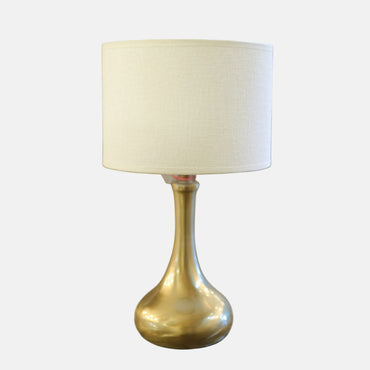 Crystal Table Lamp, 1 Lights, Metal, 25×45cm - Oxide - أباجورة فصوص، 1 لمبة، معدن، 25×45 سم - اكسيديه