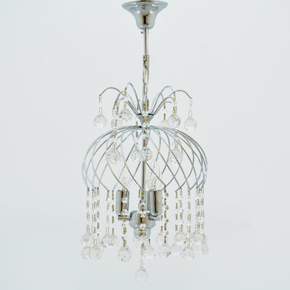 spiral Chrome lantern