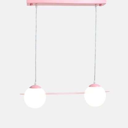 Titanic pendant 63 cm rose