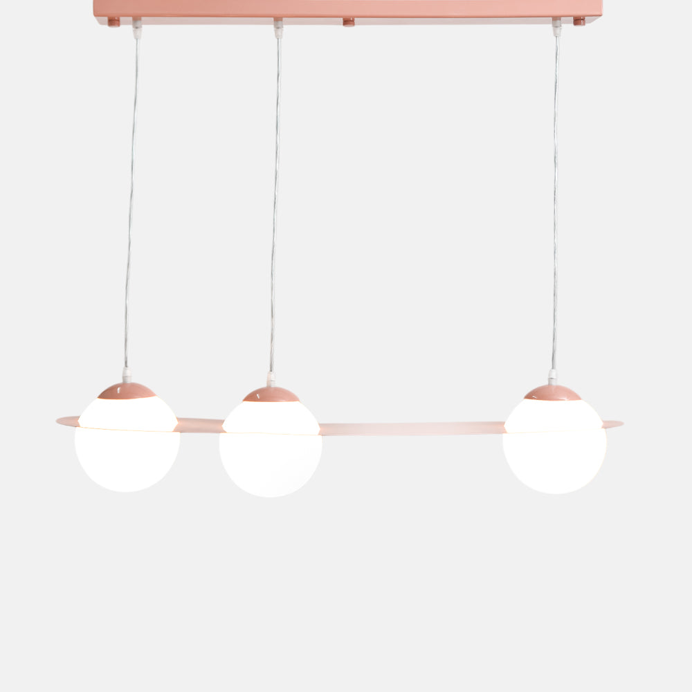 Titanic pendant 84 cm rose