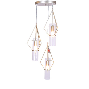 Olivia 3-Light Champagne Pendant