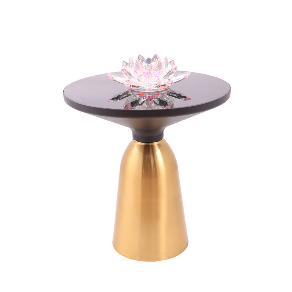Table, stainless steel, 50×50cm Bronze - ترابيزه، استالس ستيل، 50×50 سم برونز