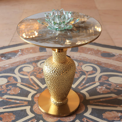 Table, stainless steel, 50×60cm Bronze - ترابيزه، استالس ستيل، 50×60 سم برونز