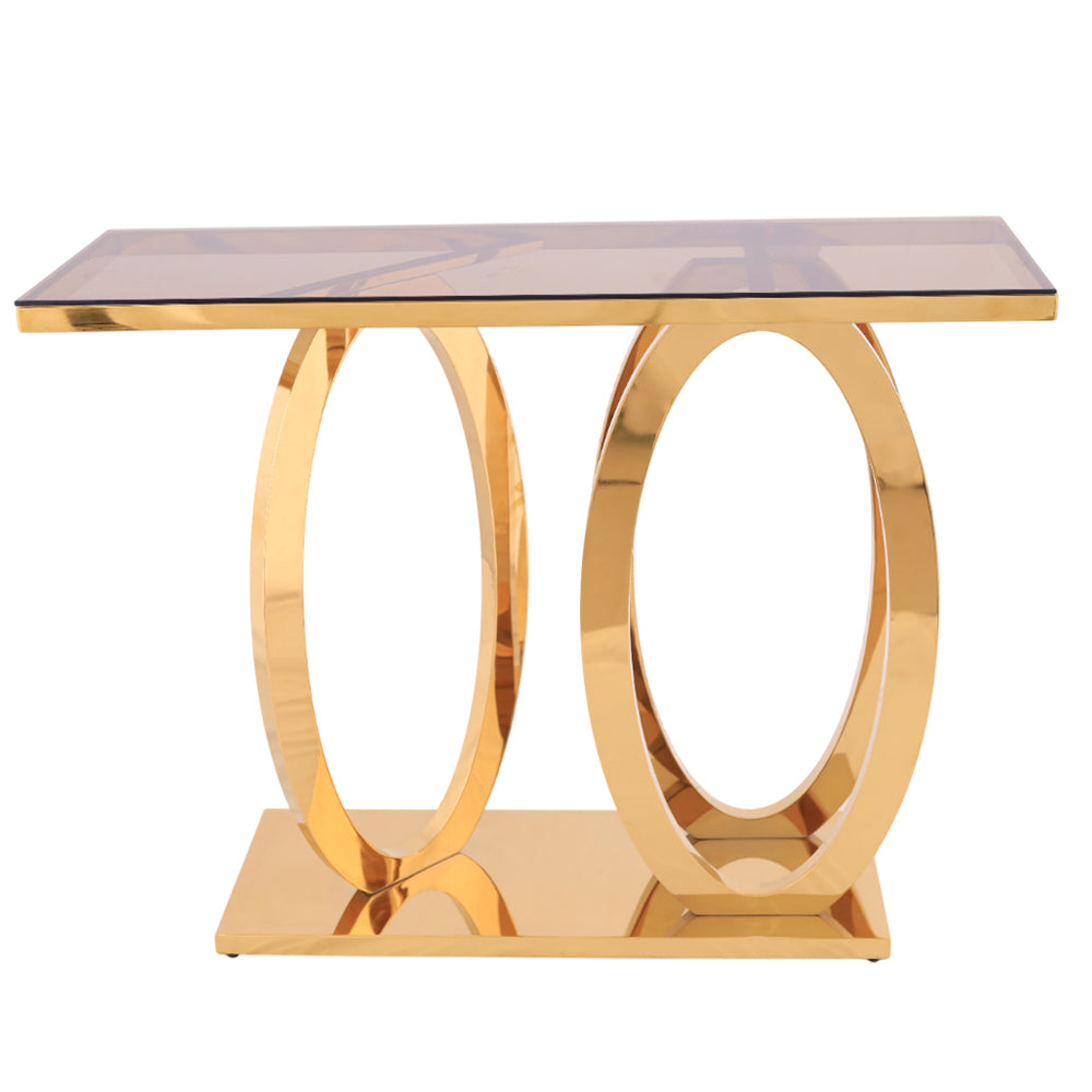 Collier Console, Stainless Steel, 90×40 cm - PVD - kandilegypt