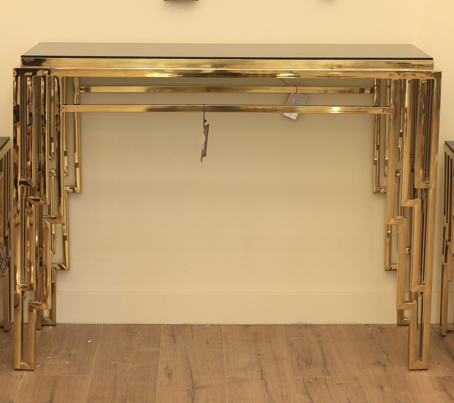 Console, stainless steel, 120*40×90cm Gold PVD - كنسول، استالس ستيل، 120*40×90 سم دهبي PVD