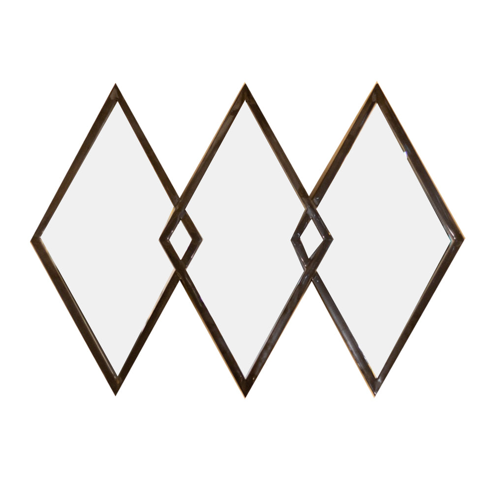 Black triangle mirror 3309