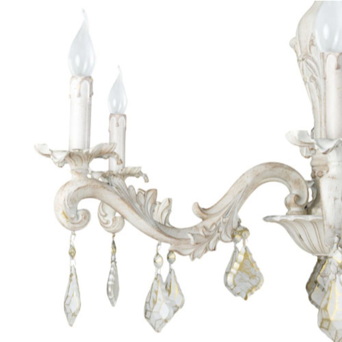 Venus Chandelier, 6 Lights, Aluminum, 88×84cm - Whitey