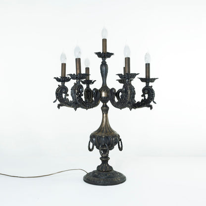 Candlestick 7 Lights Yalermo Smoke Area