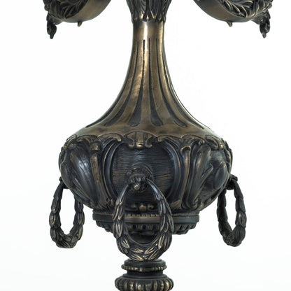 Candlestick 7 Lights Yalermo Smoke Area