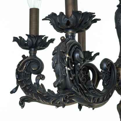 Candlestick 7 Lights Yalermo Smoke Area