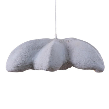 Star Pendant, 1 Light, Fiber, 23×55 cm - Gray