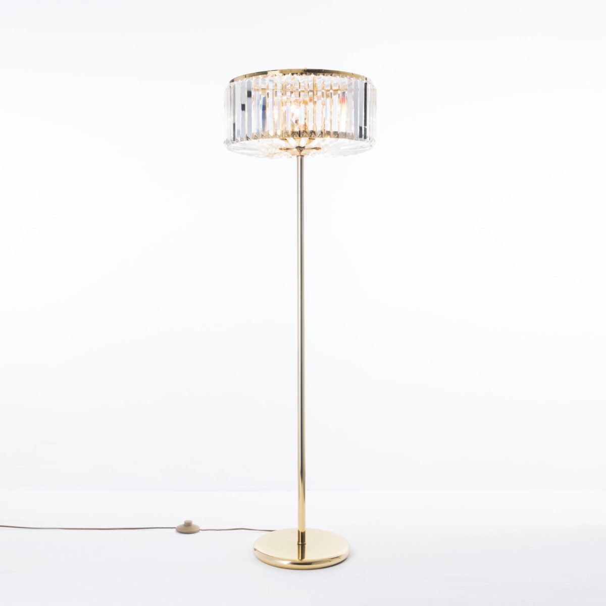 Floor Lamp 45 cm special product 2023 rounded solitaire gold