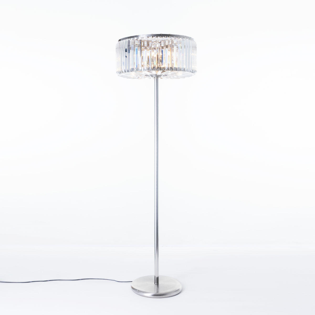 Lowanda 8 Lights Chrome Floor Lamp