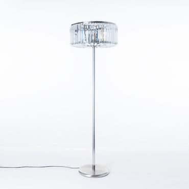 Lowanda 8 Lights Chrome Floor Lamp