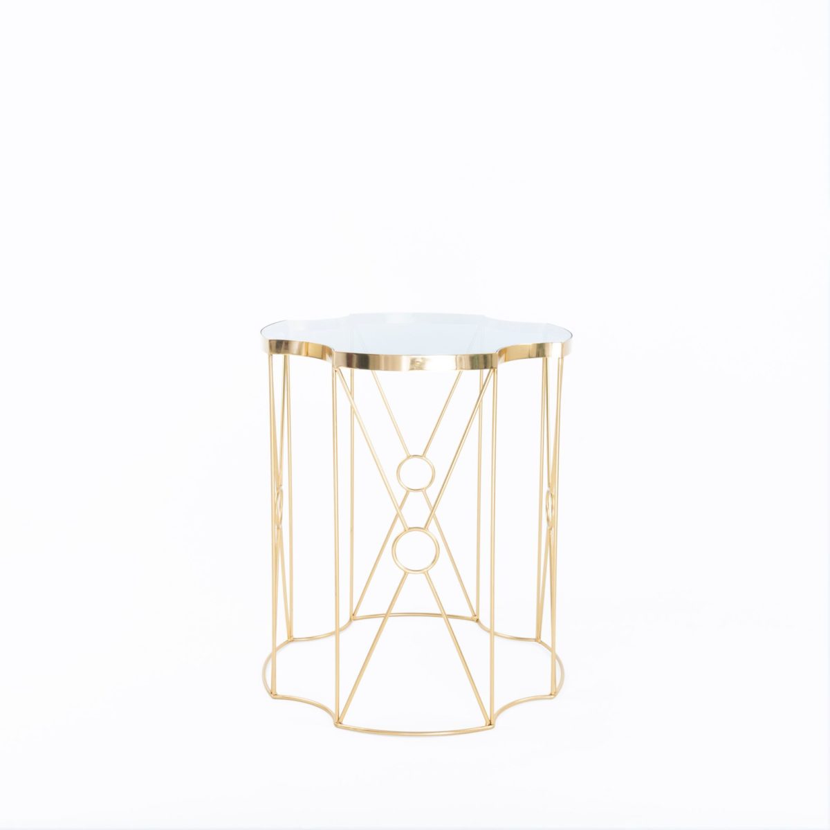 Mandoline Large Gold Table