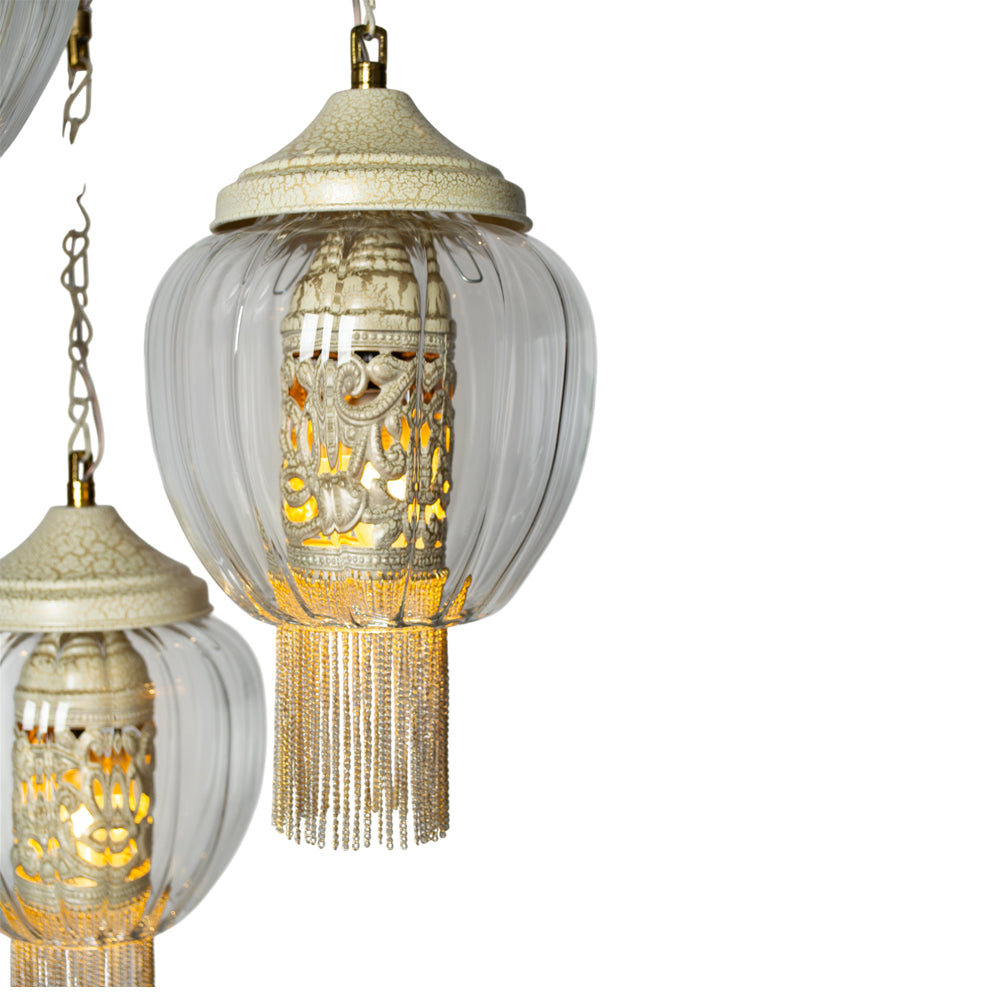 Arabesque Chandelier, Copper, 32×70cm - Whitey