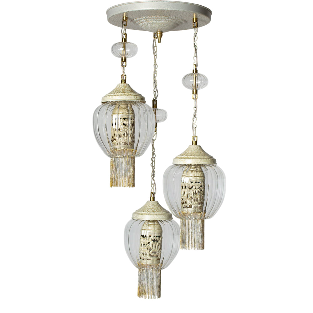 Arabesque Chandelier, Copper, 32×70cm - Whitey