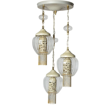 Arabesque Chandelier, Copper, 32×70cm - Whitey