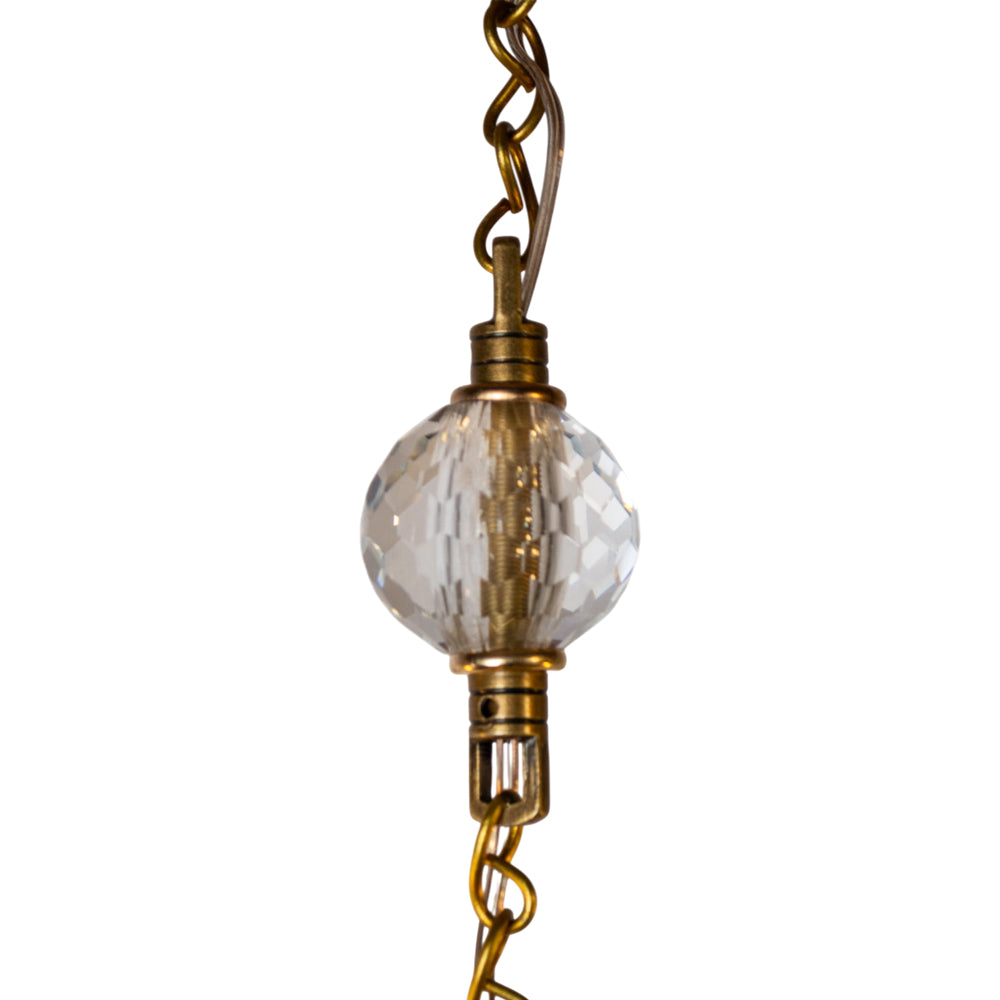 Chandelier, 5 Lights, Aluminum, 105×60cm - Oxide