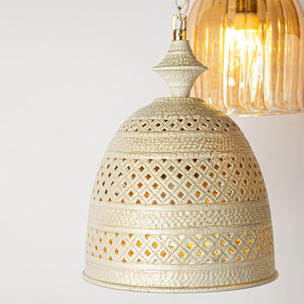 Chandelier, Copper, 40*40×63cm - Whitey