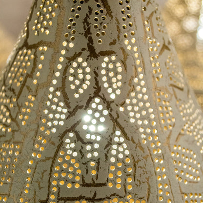 Chandelier, 6 Lights, Copper, 45×60cm - Whitey