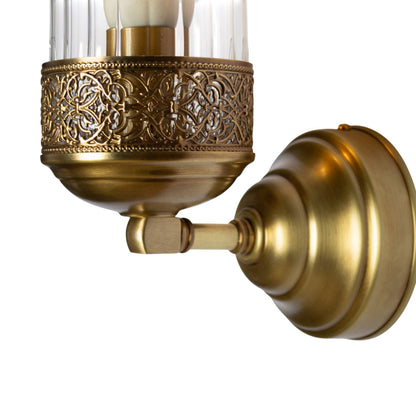 Arabesque Wall Lamp, 1 Lights, Copper, 10×25cm - Oxide