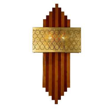 Arkt Wall Lamp, 2 Lights, Copper, 45×70cm - Antique light