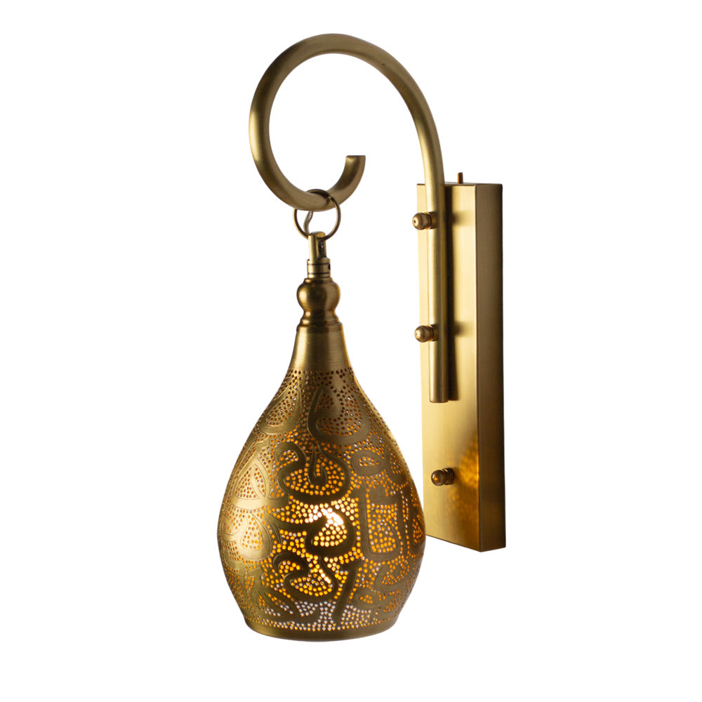 Wall Lamp, 1 Lights, Copper, 12×32cm - Oxide