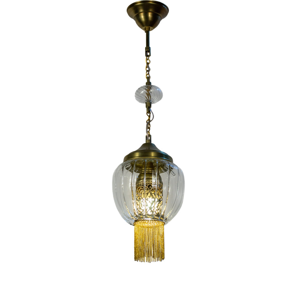 Arabesque Pendant, 1 Lights, Copper, 20×70cm - Oxide