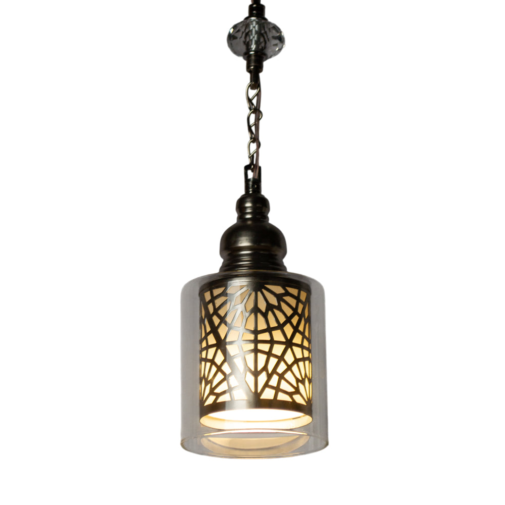 Arkt Pendant, 1 Lights, Copper, 13×60cm - Silver