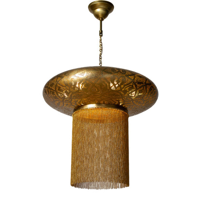 Pendant, 6 Lights, Copper, 50×105cm - Oxide