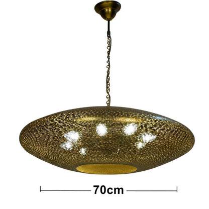 Pendant, 8 Lights, Copper, 70×50cm - Oxide