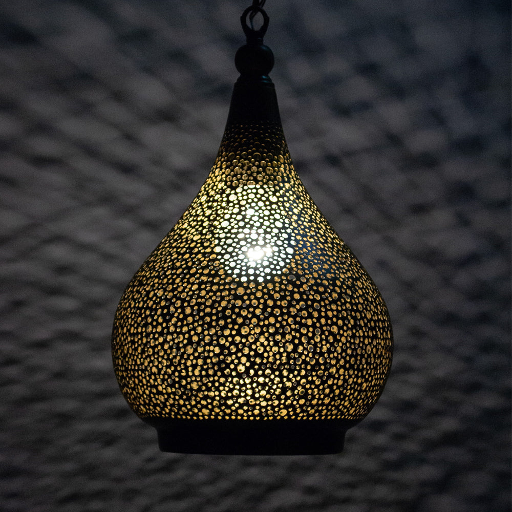 Tulip Pendant, 1 Lights, Copper, 22×63cm - Oxide
