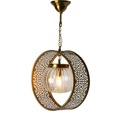 Arkt Pendant, 1 Lights, Copper, 32×55cm - Oxide