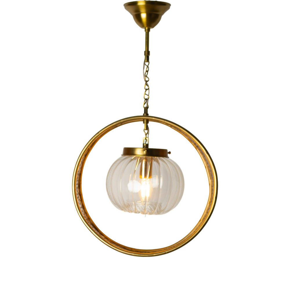 Arkt Pendant, 1 Lights, Copper, 32×55cm - Oxide