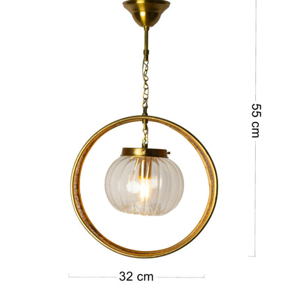 Arkt Pendant, 1 Lights, Copper, 32×55cm - Oxide