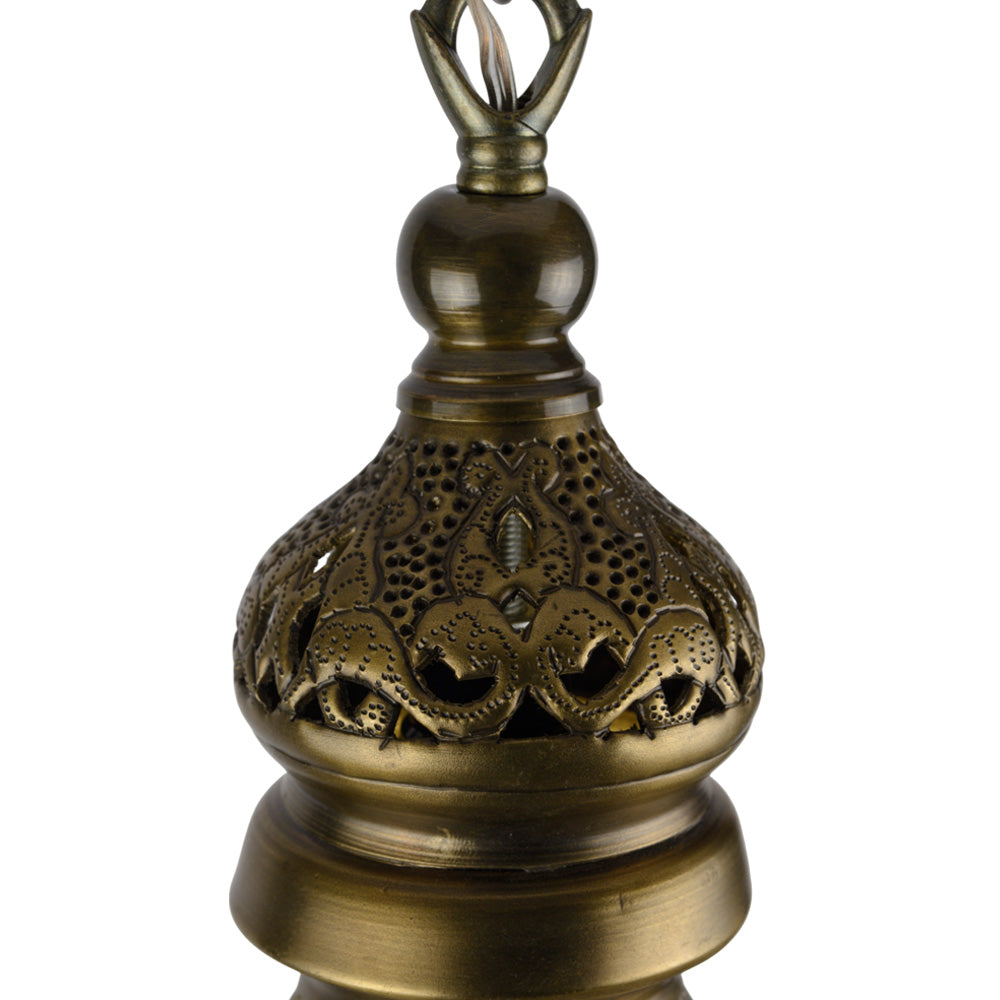 Pendant, 1 Light, Copper, 25×60cm - Oxide