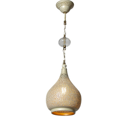 Tulip Pendant, 1 Lights, Metal, 22×63cm - Whitey