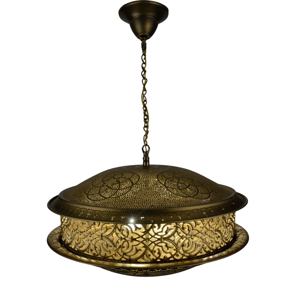 Pendant, 4 Lights, Copper, 48×65cm - Oxide