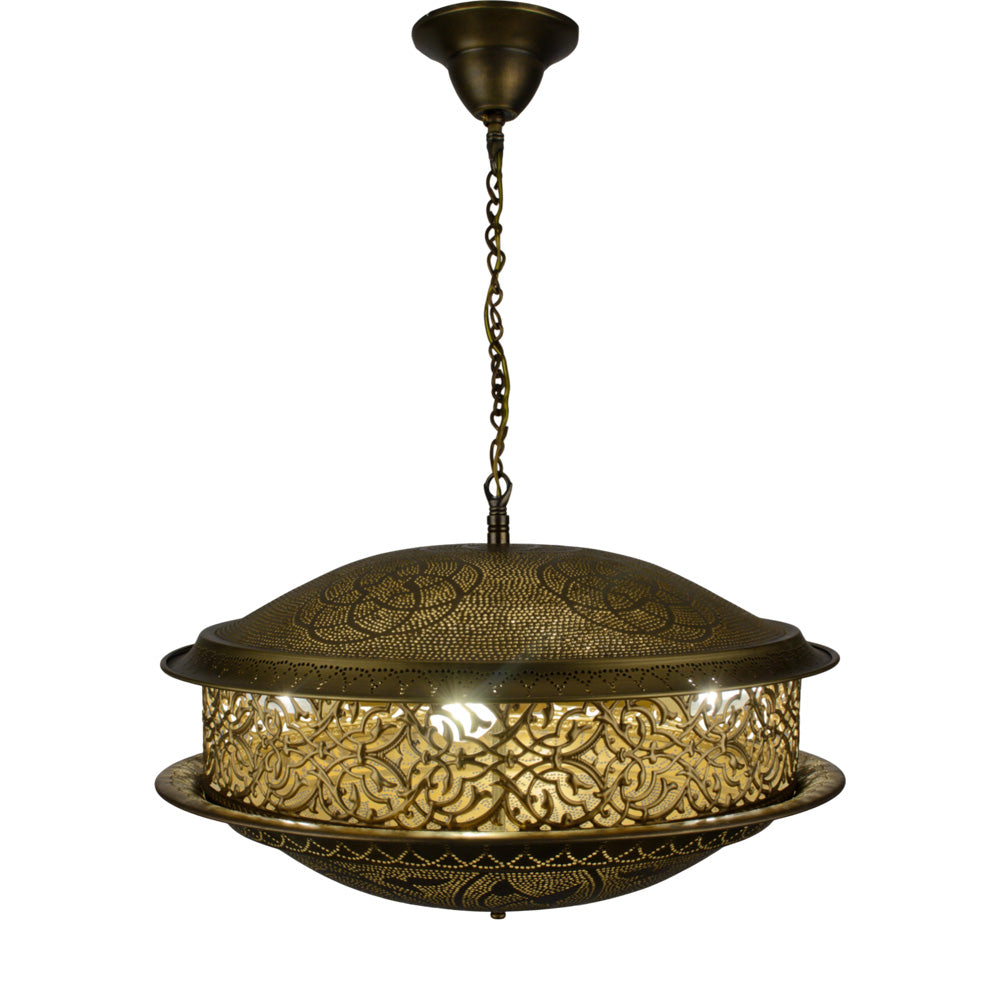 Pendant, 4 Lights, Copper, 48×65cm - Oxide