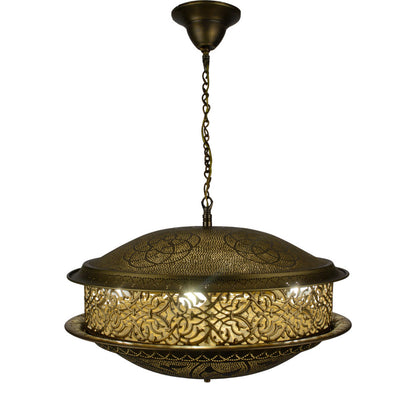 Pendant, 4 Lights, Copper, 48×65cm - Oxide