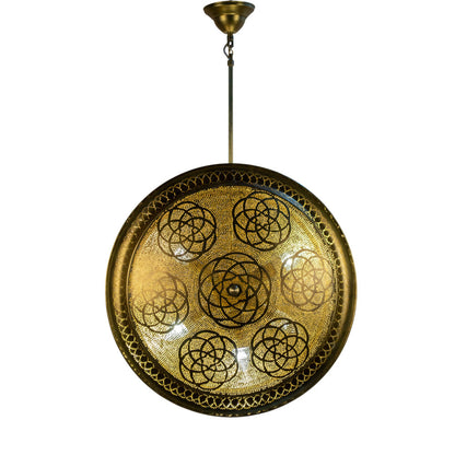 Pendant, 5 Lights, Copper, 55×70cm - Oxide