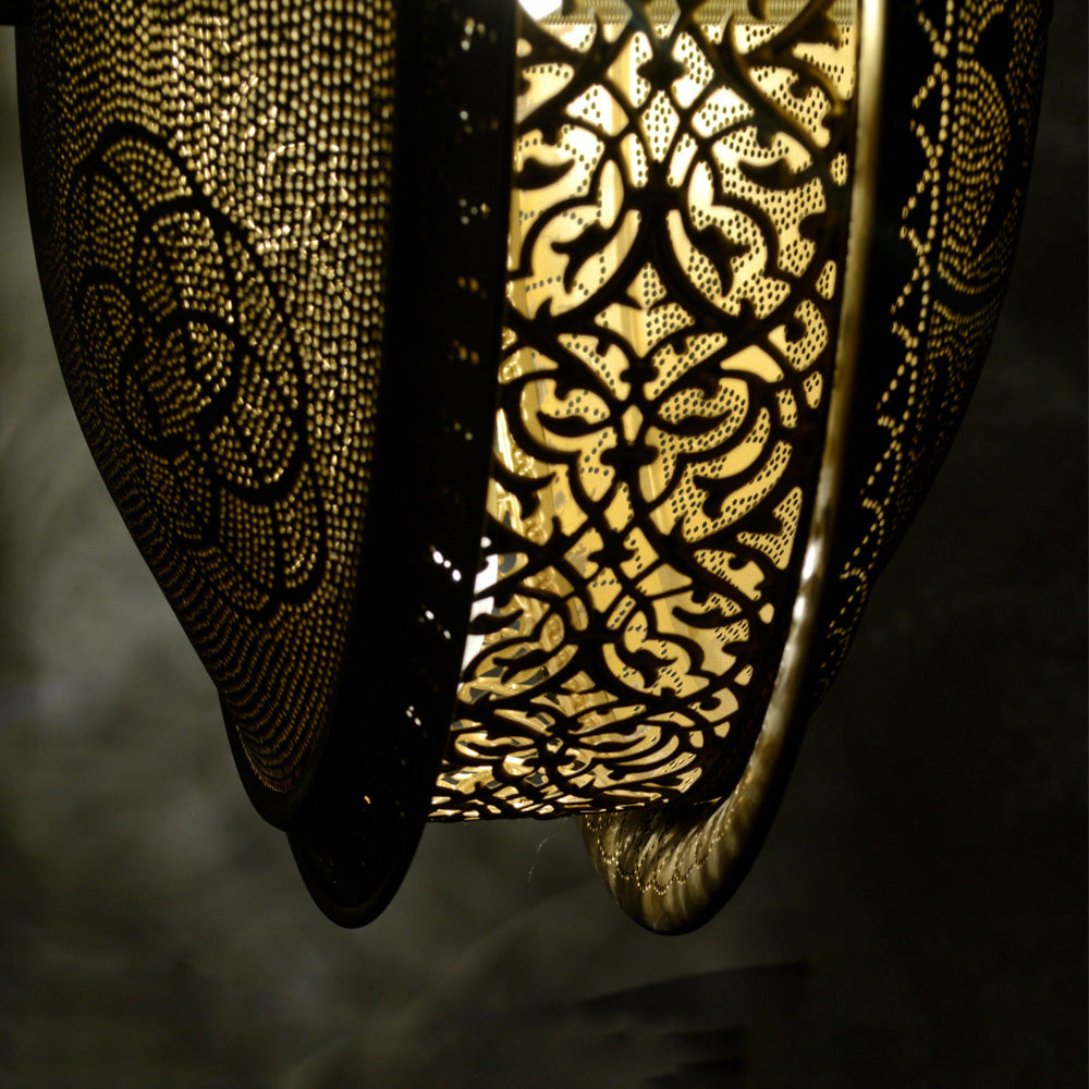 Pendant, 5 Lights, Copper, 55×70cm - Oxide