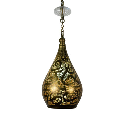 Pendant, 1 Lights, Copper, 17×60cm - Oxide