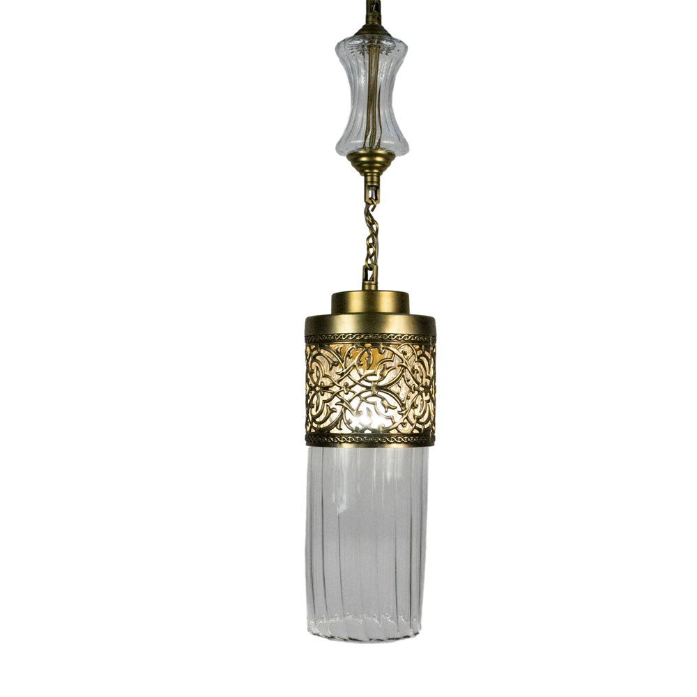 Arabesque Pendant, 1 Lights, Copper, 14×75cm - Oxide