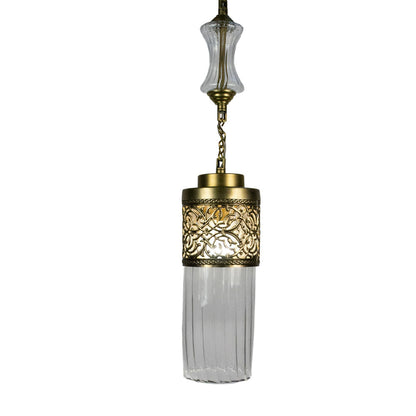 Arabesque Pendant, 1 Lights, Copper, 14×75cm - Oxide