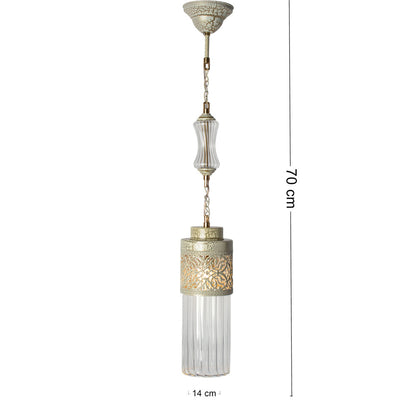 Arabesque Pendant, 1 Lights, Copper, 14×70cm - Whitey