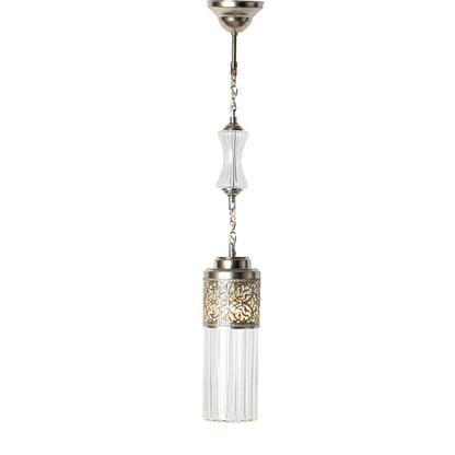 Arabesque Pendant, 1 Lights, Copper, 14×70cm - Silver