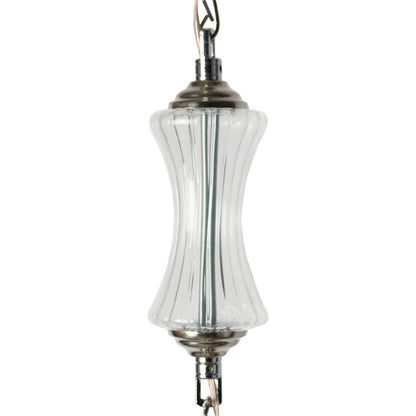 Arabesque Pendant, 1 Lights, Copper, 14×70cm - Silver